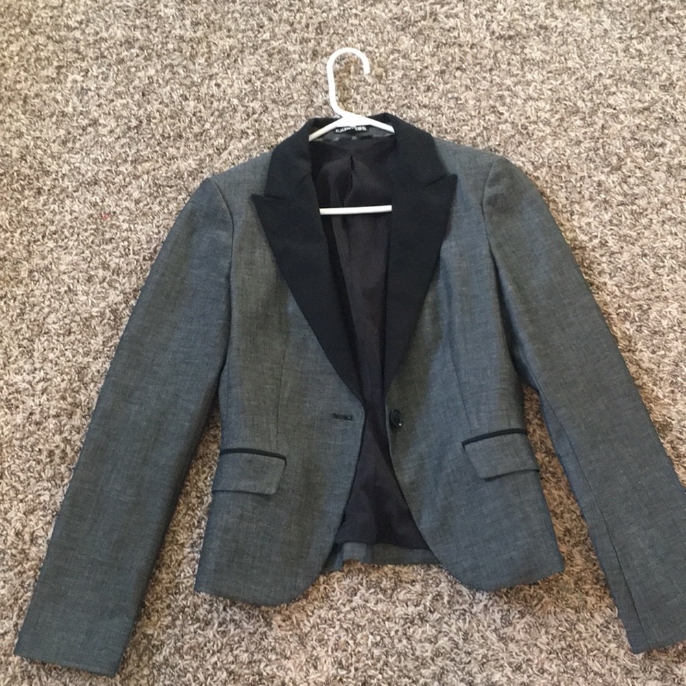 Two tone blazer